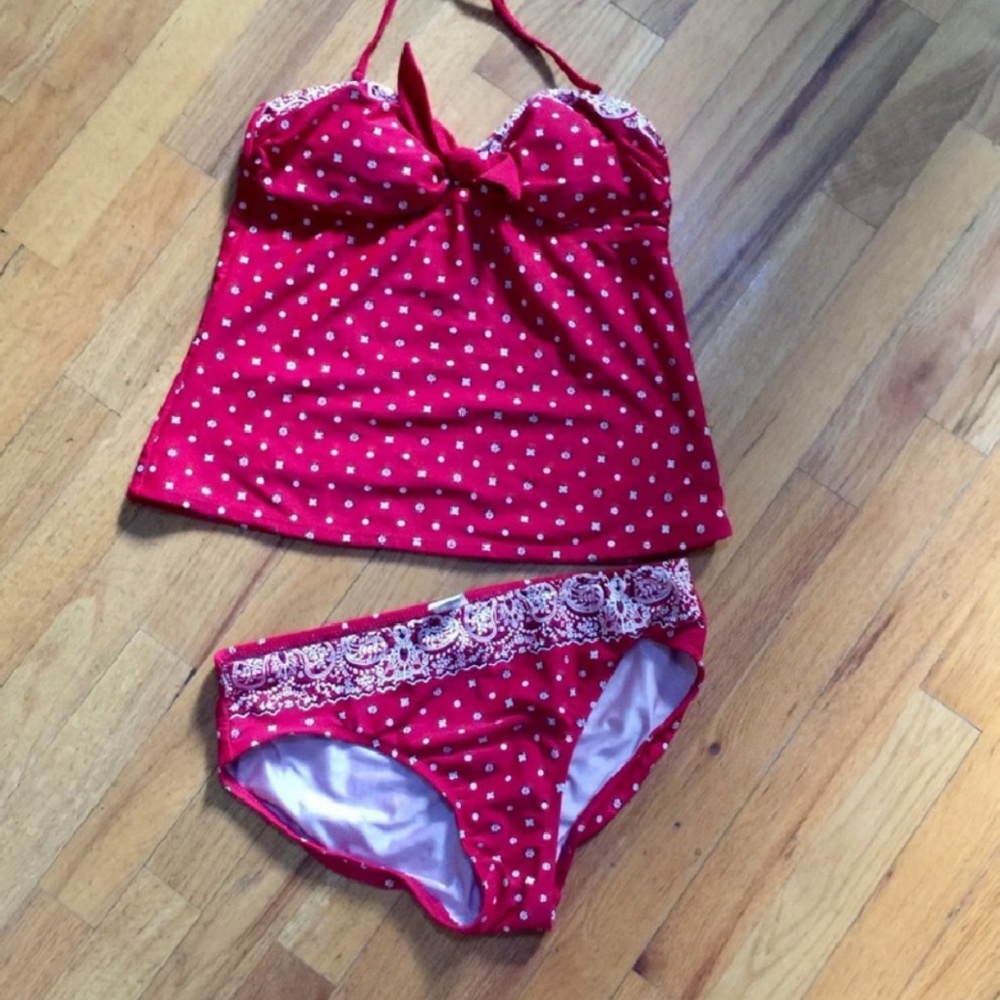 Isaac Mizrahi bandana tankini